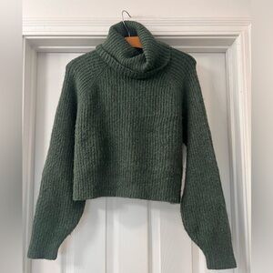 Old Navy Dark Green Turtleneck Sweater Sz XS